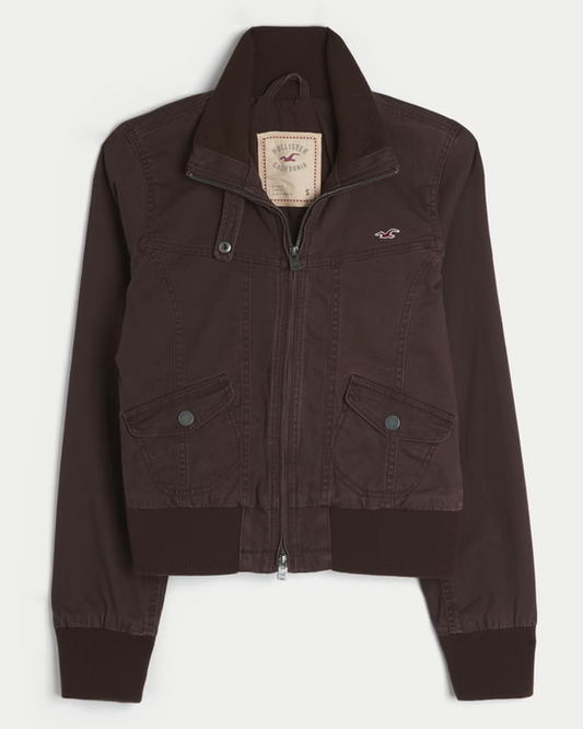 Twill Zip-Up